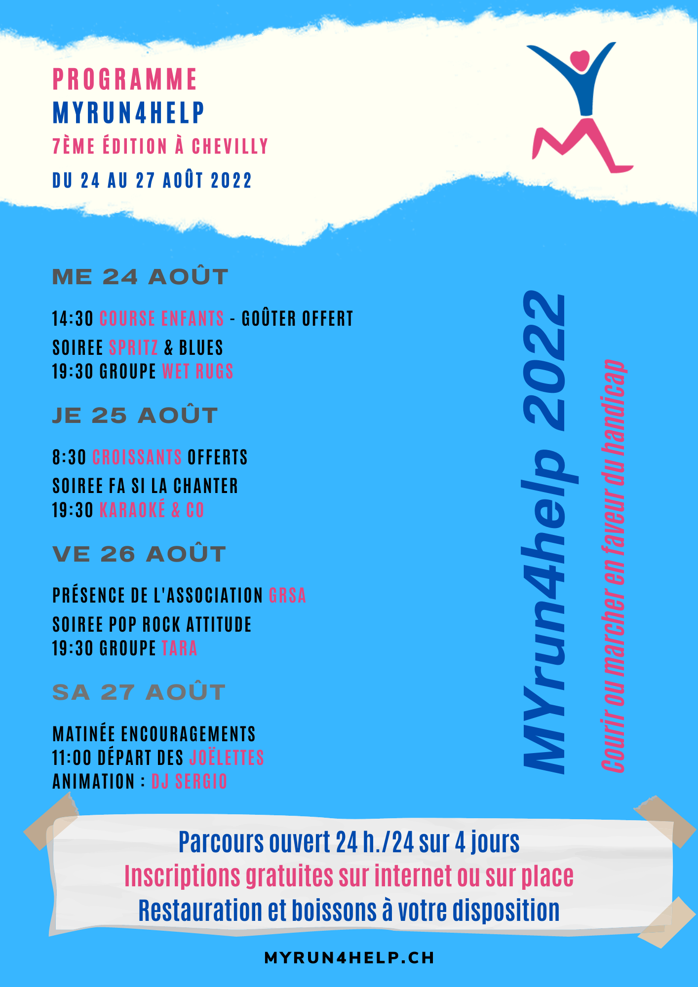 Programme 2022 MYrun4help